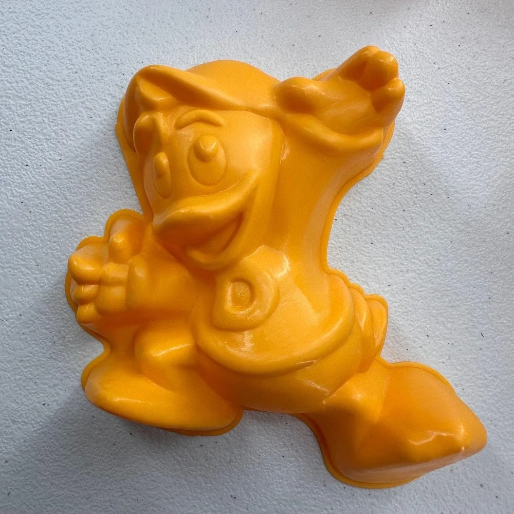 Vtg Disney Character Plastic‎ Molds Set Of 4 Jello Mold Daisy Duck 1989 Gelatin